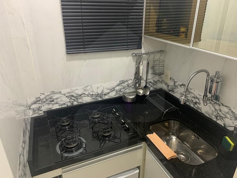 Estúdio de frente para o mar, ao lado do Hilton | Haelo