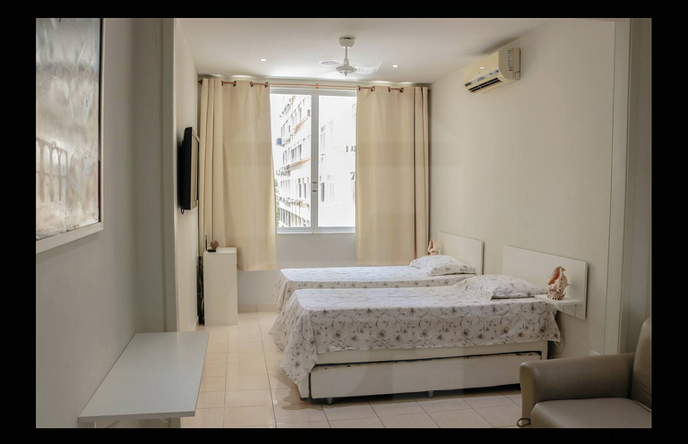 Estudio con vista al mar, a metros de la playa | Haelo