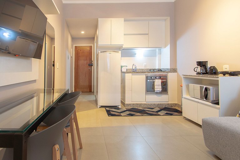 Estudio moderno en Rua Santa Clara, Copacabana | Haelo