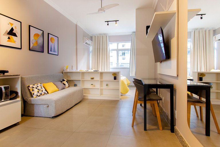 Estudio moderno en Rua Santa Clara, Copacabana | Haelo