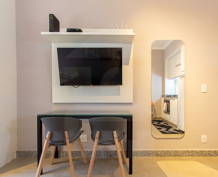 Modern studio on Rua Santa Clara, Copacabana | Haelo