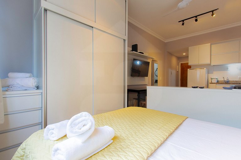 Modern studio on Rua Santa Clara, Copacabana | Haelo