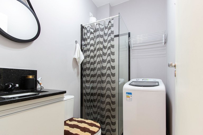 Estudio moderno en Rua Santa Clara, Copacabana | Haelo