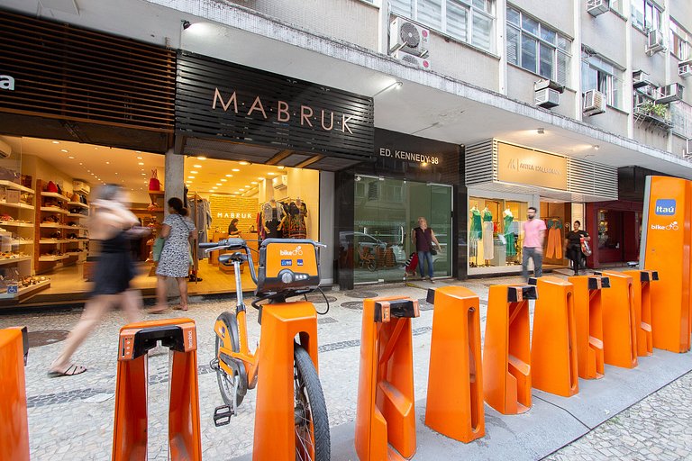 Estúdio moderno na Rua Santa Clara, Copacabana | Haelo