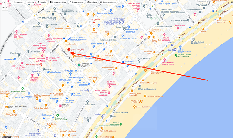 Estudio moderno en Rua Santa Clara, Copacabana | Haelo