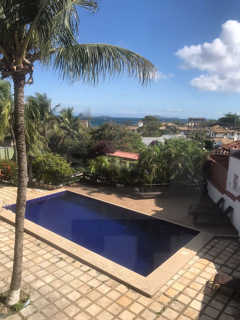 Geribá Beach view with pool, Búzios | Haelo