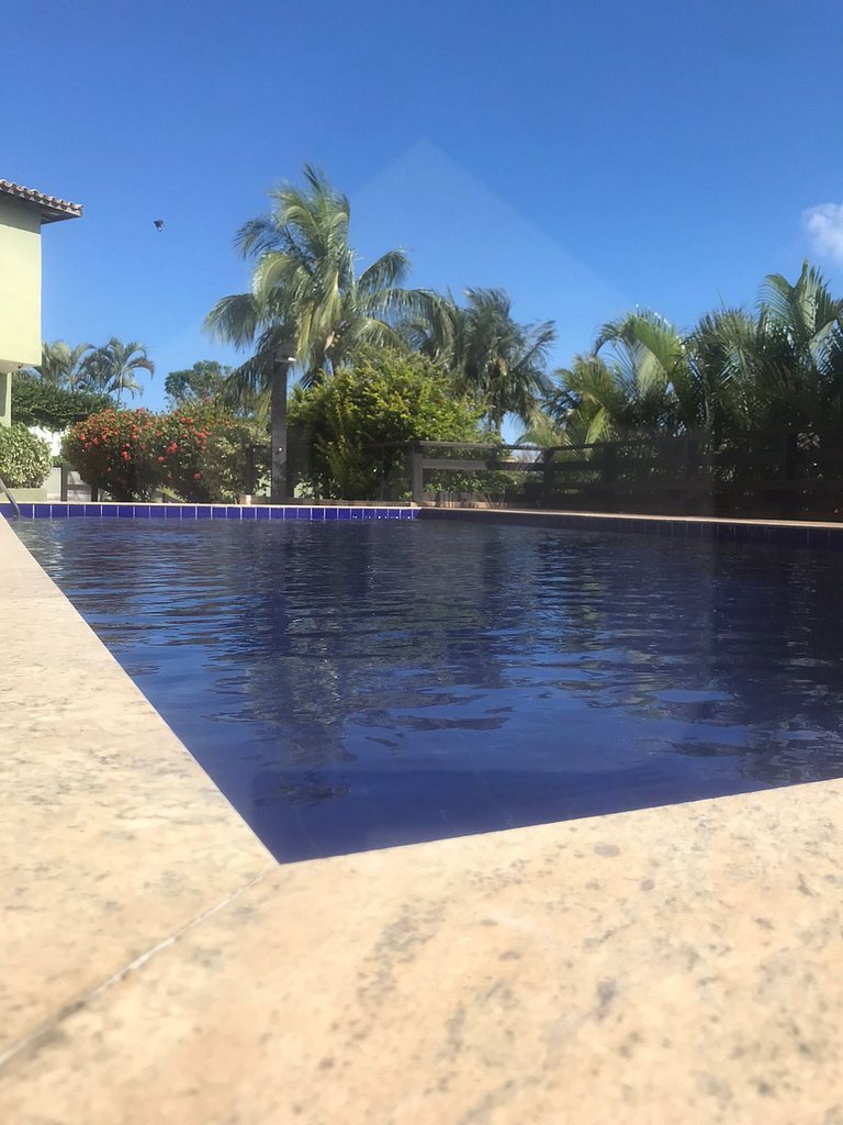 Vista da Praia de Geribá com piscina, Búzios