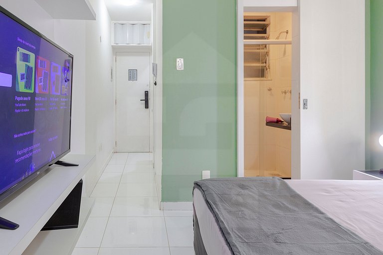 Estudio a 3 min de la playa, cerca del Copa Palace | Haelo