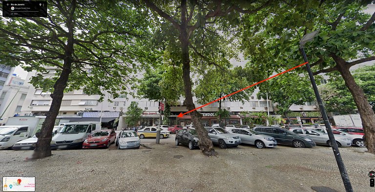 2 Quartos com Ar ao Lado da Praia e do Metrô