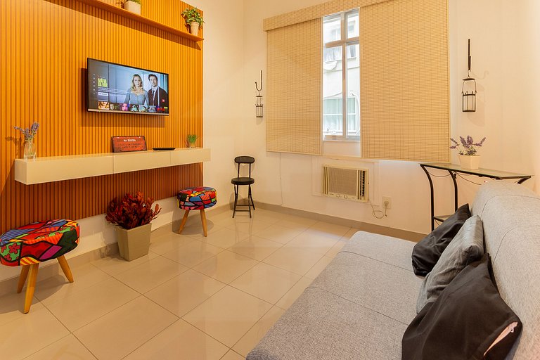 Retreat in Leme, 2 min walk to the beach | Haelo