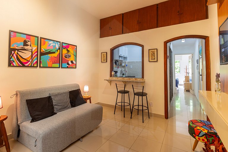 Retreat in Leme, 2 min walk to the beach | Haelo
