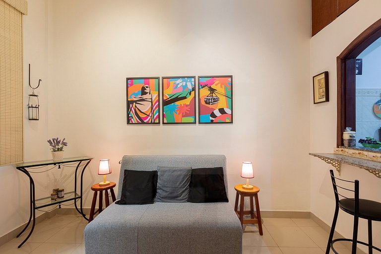 Retreat in Leme, 2 min walk to the beach | Haelo