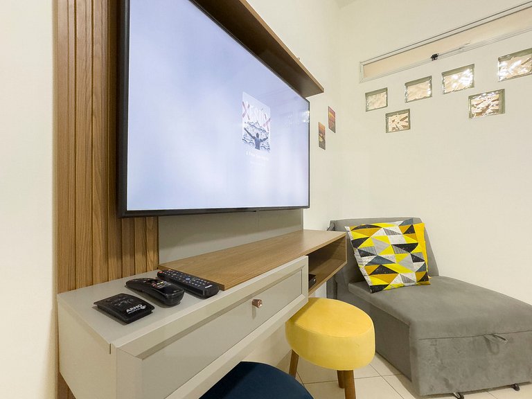 Ubicación Perfecta: 1Hab, 3min de la Costa