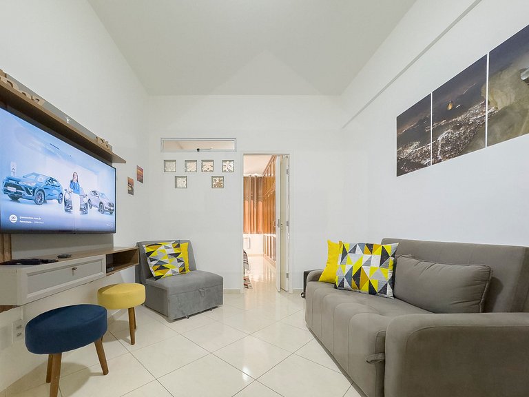 1 quarto na Rua Santa Clara, a 3 min da orla | Haelo