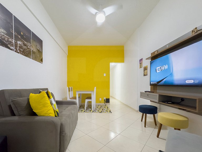 1 quarto na Rua Santa Clara, a 3 min da orla | Haelo