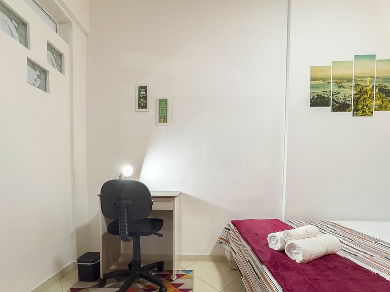 1 dormitorio en Rua Santa Clara, 3 min de la playa | Haelo