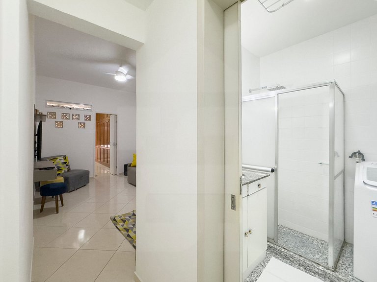 Ubicación Perfecta: 1Hab, 3min de la Costa