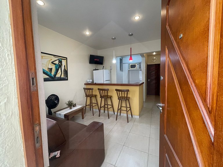 Copacabana Refugio Familiar: 3min a la Orilla