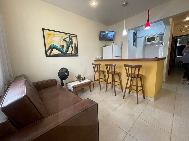 Copacabana Refugio Familiar: 3min a la Orilla