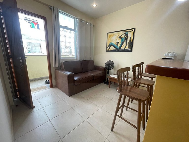 Copacabana Refugio Familiar: 3min a la Orilla