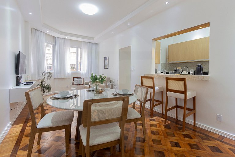 Departamento de 2 habitaciones junto a la playa