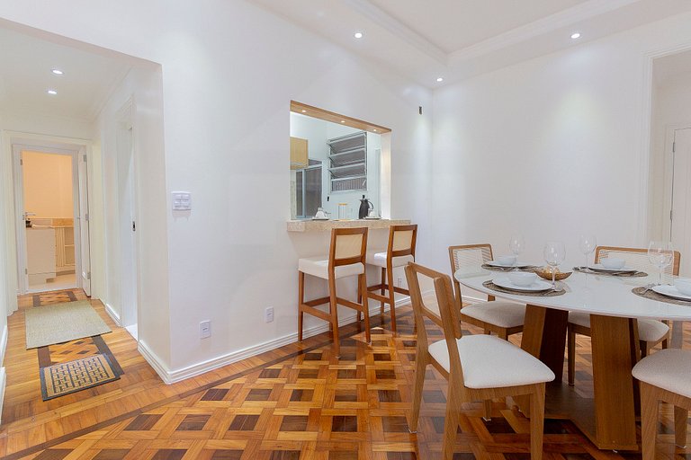 Departamento de 2 habitaciones junto a la playa