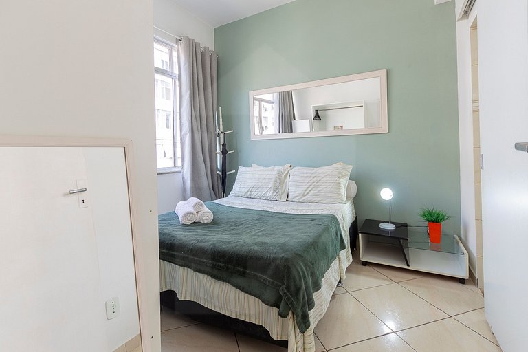 Cozy 1Br just 3min from Copacabana Beachfront