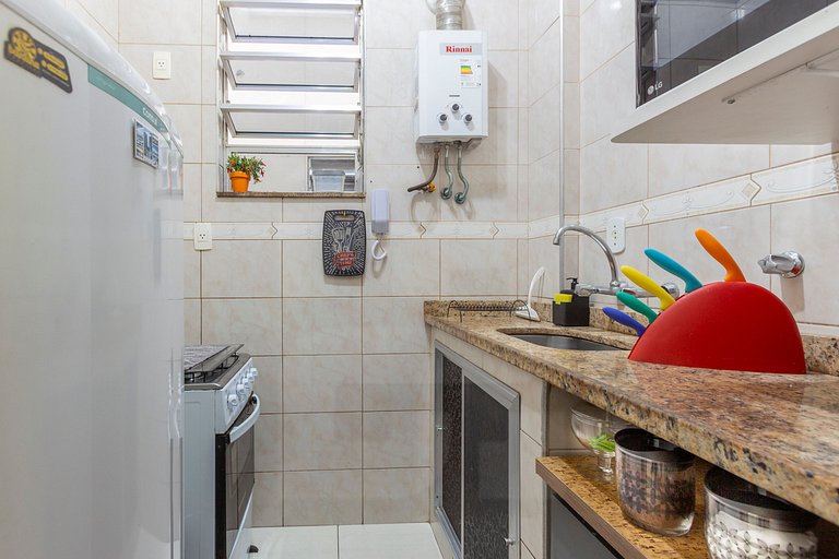 Cozy 1Br just 3min from Copacabana Beachfront