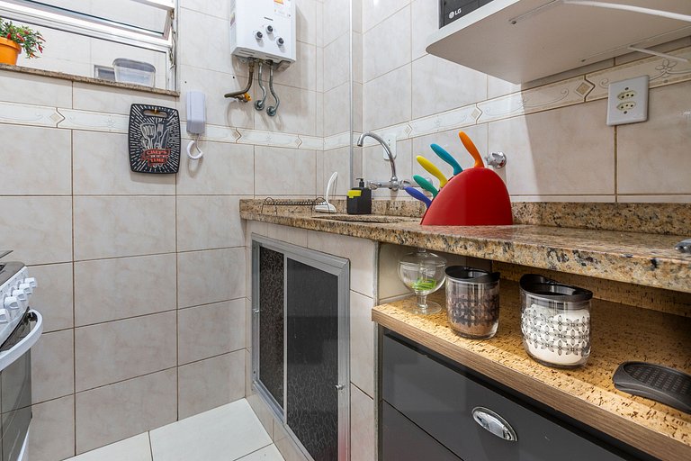 Cozy 1Br just 3min from Copacabana Beachfront