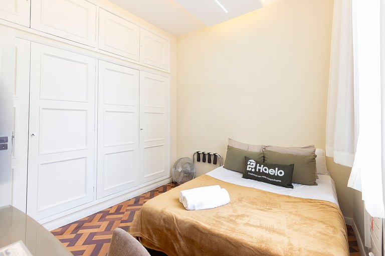 3 quartos reformados, 120 m², praia e metrô perto
