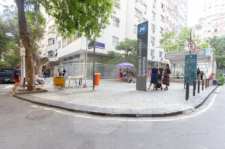 Junto a la Playa entre Copacabana e Ipanema