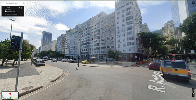 Studio moderno no Leme para casais, com split | Haelo