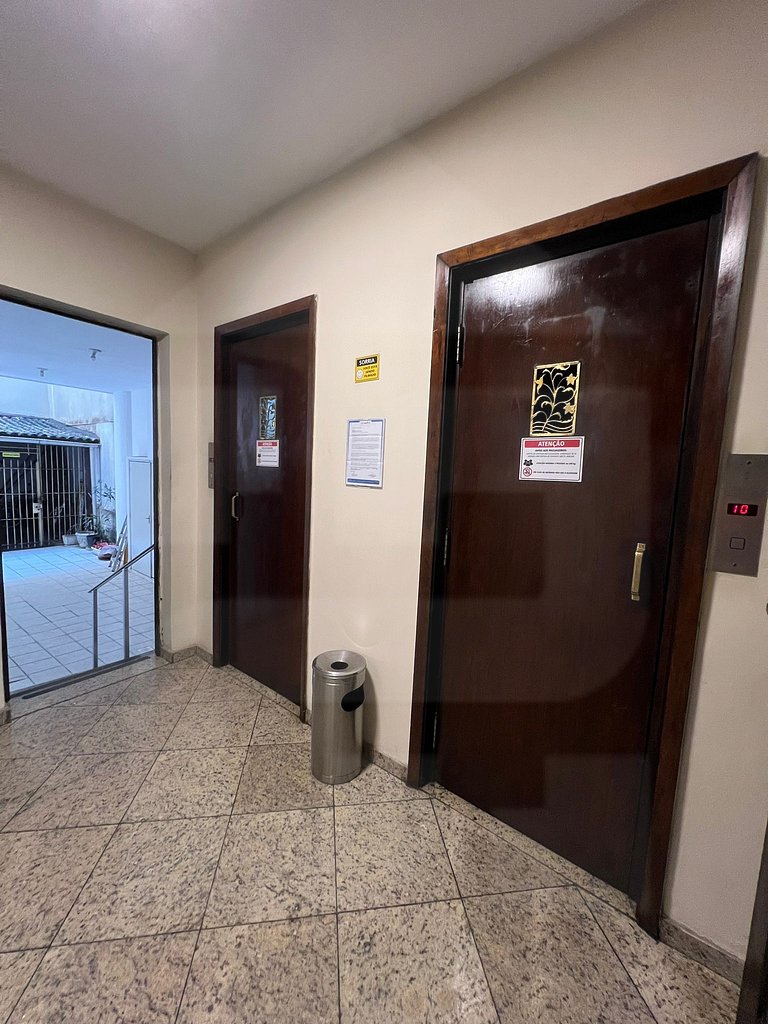 Estudio moderno y acogedor para parejas en Leme.
