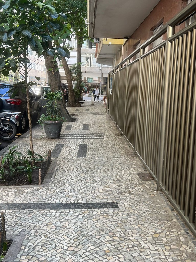 Estudio moderno y acogedor para parejas en Leme.