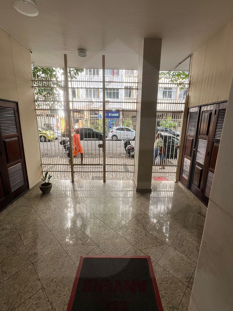 Estudio moderno y acogedor para parejas en Leme.