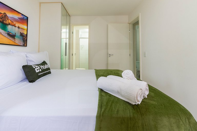 Comfortable 2BR Apt 5 Min to the Beach