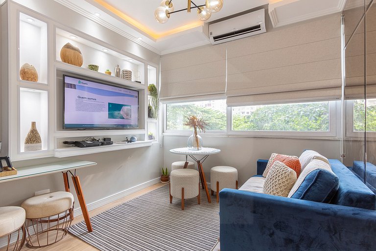 500 Mbps internet, 100 m to beach, near metro