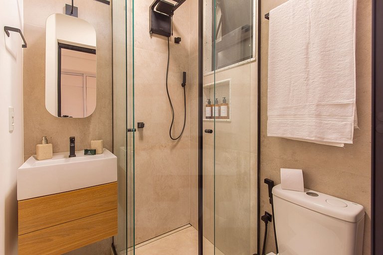 Modern studio in Ipanema, 5 min from Leblon | Haelo