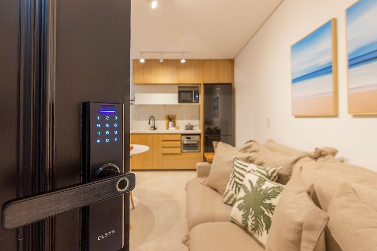 Estudio moderno en Ipanema, a 5 min de Leblon | Haelo