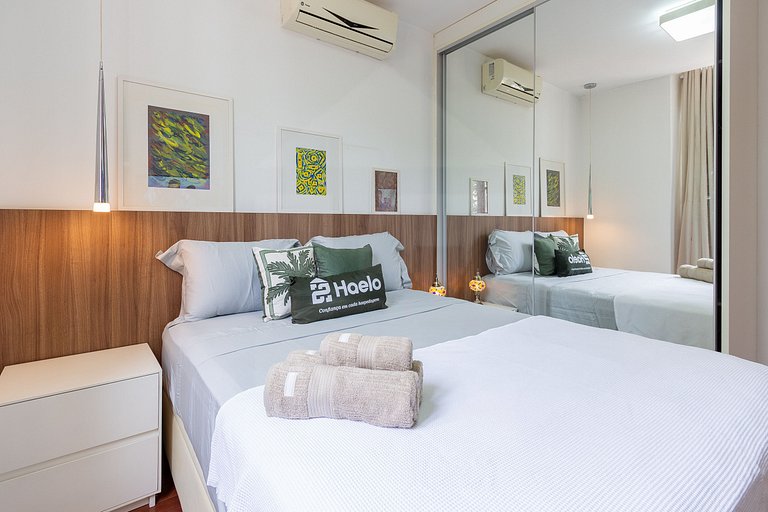 Piscina, academia e spa no coração do Rio