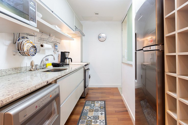 Piscina, academia e spa no coração do Rio