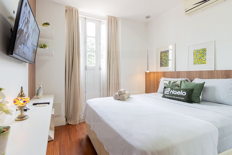 Piscina, academia e spa no coração do Rio