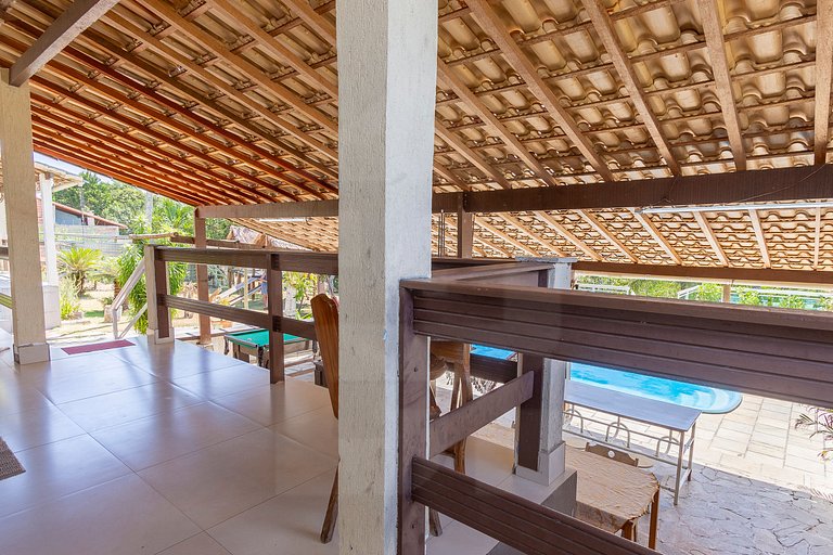 Beautiful ranch with lake and sea view in Maricá