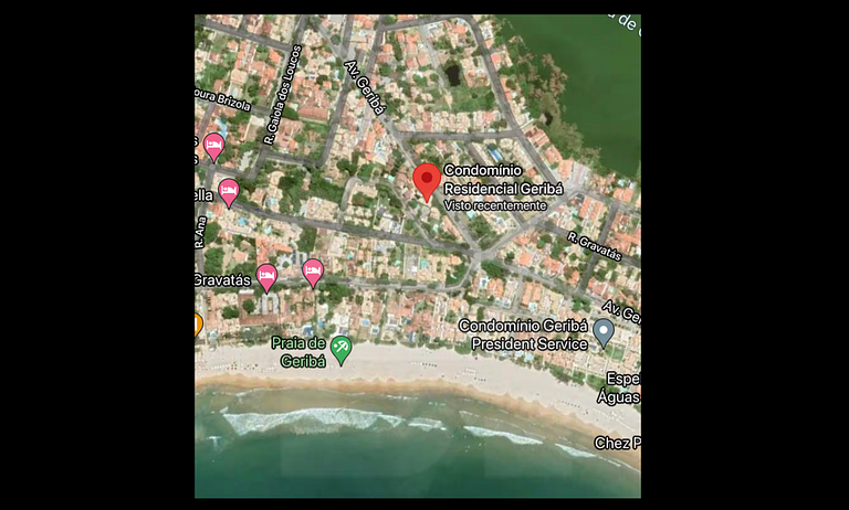 Vista Mar em Búzios Praia de Geribá c/ Piscina