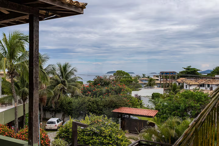Vista a playa Geribá con piscina, Búzios | Haelo
