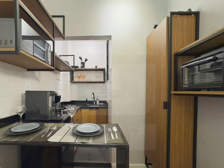 Studio em Ipanema a 5 min do Arpoador, metrô perto | Haelo