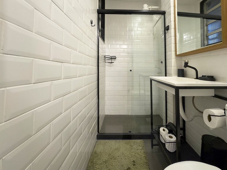 Estudio en Ipanema, 5 min de Arpoador, metro cerca | Haelo