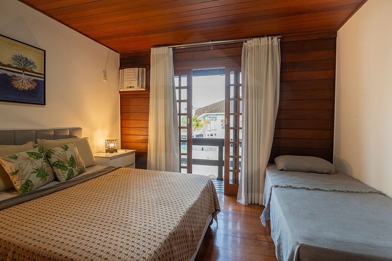 Hogar cómodo junto a las playas de Recreio