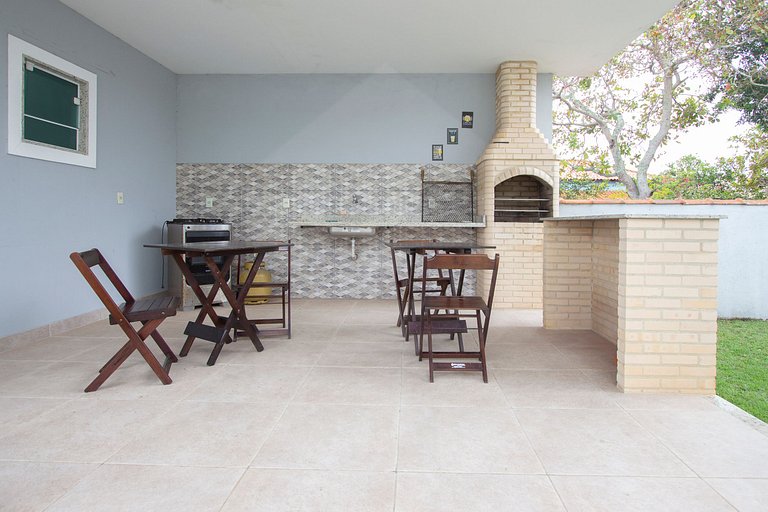 Casa Encantadora con Laguna y Ocio en Arraial