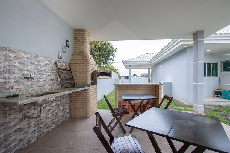 Charming House with Lagoon and Leisure in Arraial